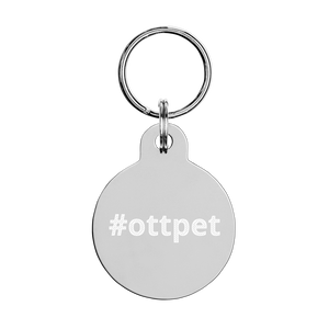 #ottpet | Engraved pet ID tag