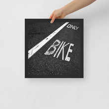 Load image into Gallery viewer, Only Bike | Framed poster