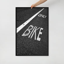 Load image into Gallery viewer, Only Bike | Framed poster
