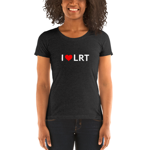 I <heart> LRT | Ladies' short sleeve t-shirt