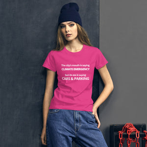 CARS & PARKING | Women's short sleeve t-shirt