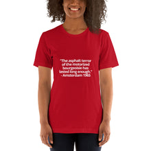 Load image into Gallery viewer, Asphalt bourgeoisie - Short-Sleeve Unisex T-Shirt