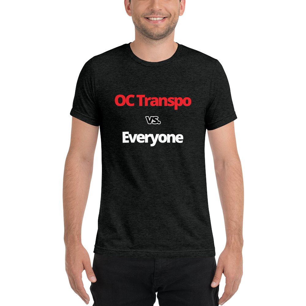OC Transpo vs. Everyone | Short sleeve t-shirt