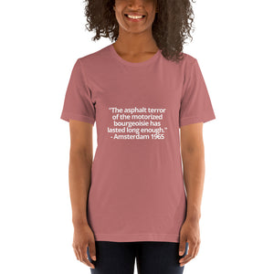 Asphalt bourgeoisie - Short-Sleeve Unisex T-Shirt