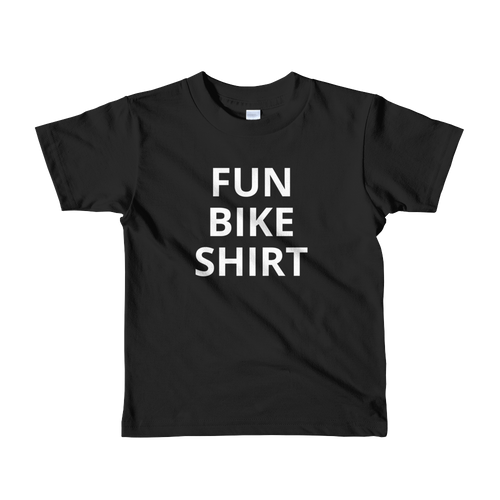 Fun Bike Shirt - Short sleeve kids t-shirt