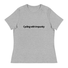 Load image into Gallery viewer, Cycling with Impunity | Women's Relaxed T-Shirt
